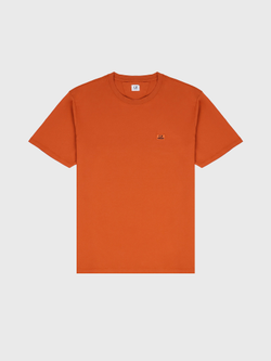 Футболка C.P. Company Logo Patch Orange