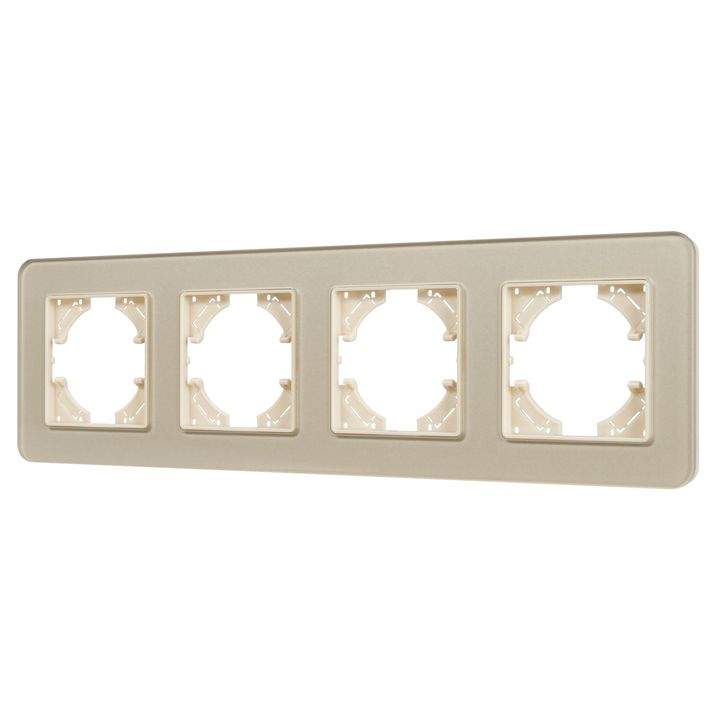 Рамка стеклянная FRM-OMALI-SFGS-4-GD Arlight 049719