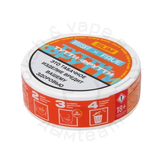 ЖТ «BRUSKO X FAVE», SLIM, Тутти-Фрутти, 10гр