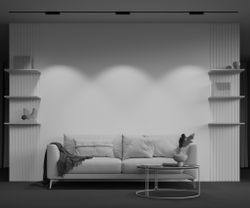 Трековый магнитный светодиодный светильник Maytoni   TR082-1-12W4K-M-B