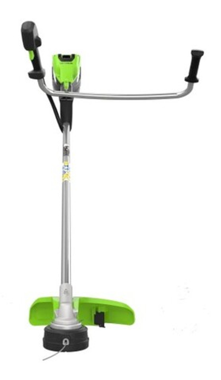 Триммер аккумуляторный GREENWORKS TB201H 82V, 2,0 кВт, 46 см, б/щ, АКБ 8Ач и ЗУ 2112407UH