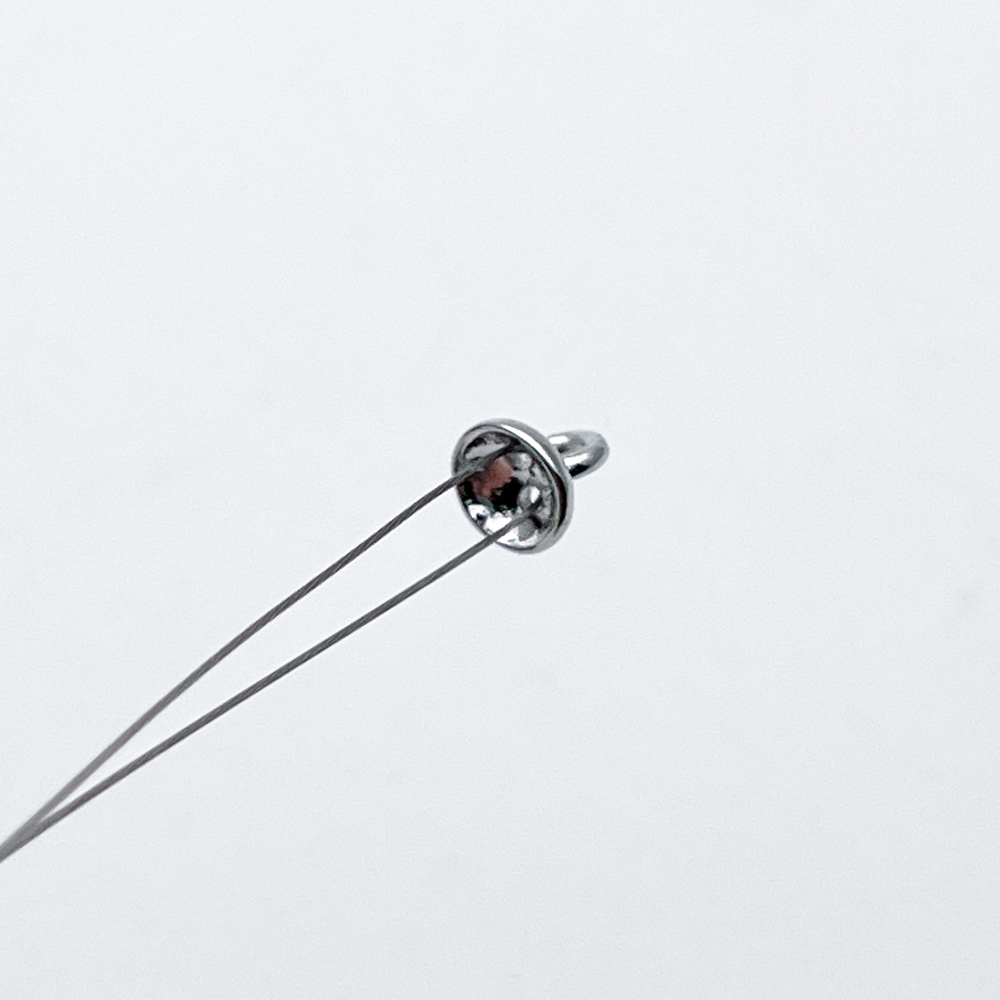 Протектор-концевик, цвет золото, размер 5*4,8 мм, цена за 1 шт