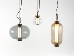 Подвесной светильник Bia B amber