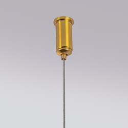 637093 Люстра CORINTO 45W LED 3170LM ЗОЛОТО 3000K IP20