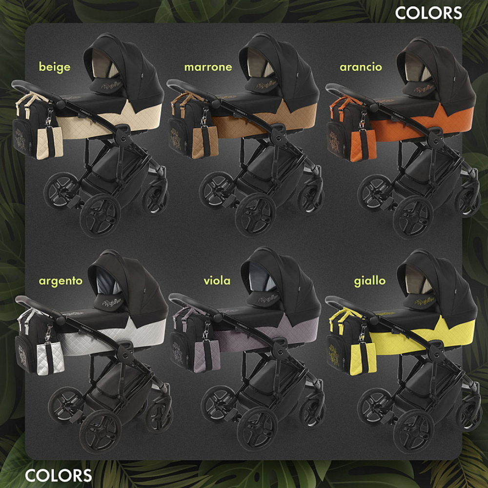 Детская коляска Nuovita Diamante 2 в 1 Viola / Фиолетовый