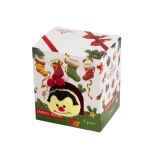 Красные мягкие носочки с забавной игрушкой (Размер: 36-39) (Цвет: красный)