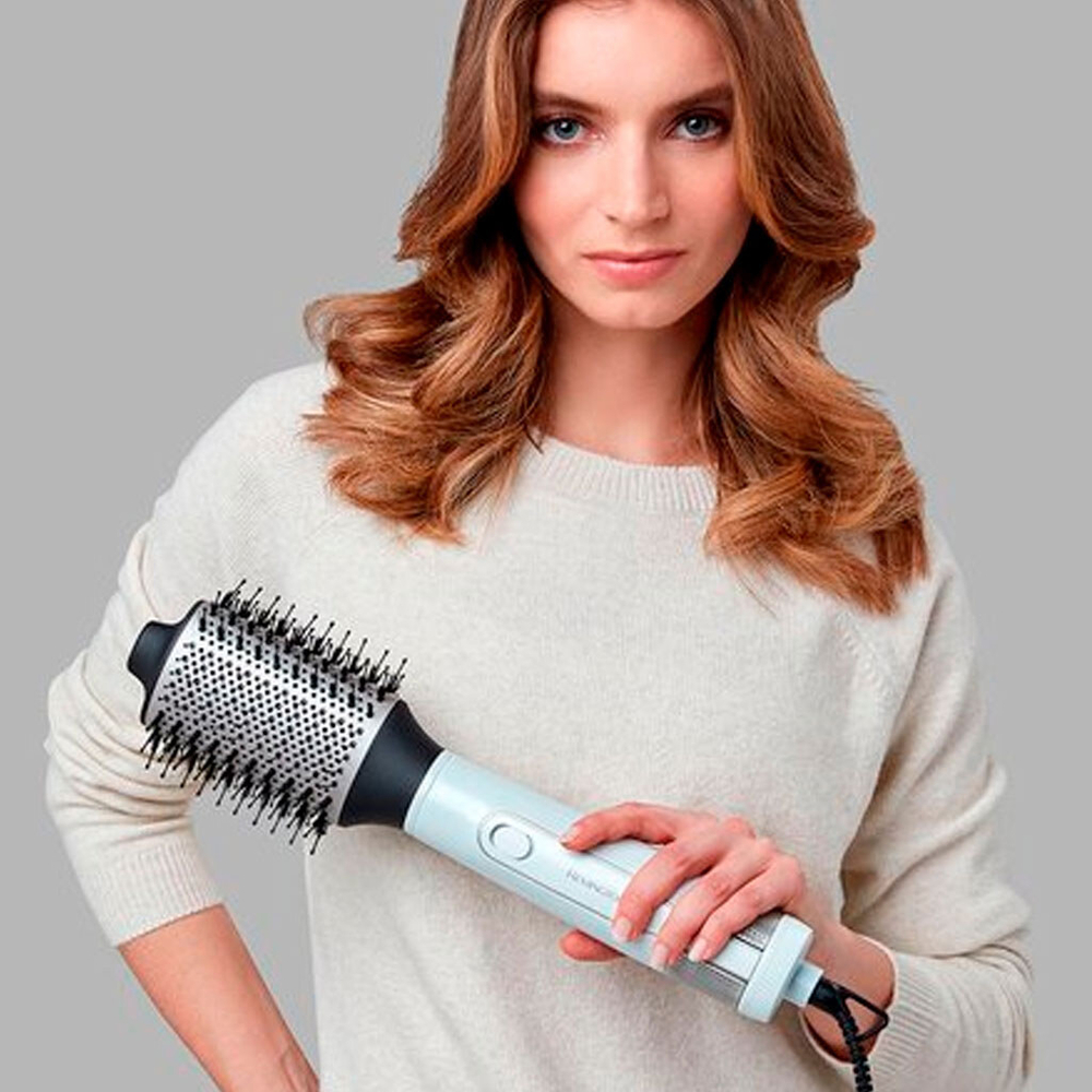 Фен-щетка Remington AS8901 белый