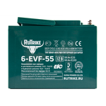 Аккумулятор RuTrike 6-EVF-55 (AGM)
