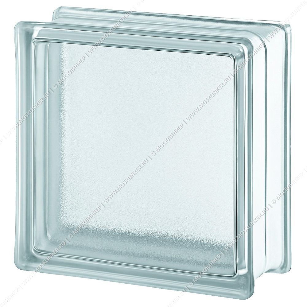 Стеклоблок Vitrablok Арктика 19x19x8 - Бесцветный