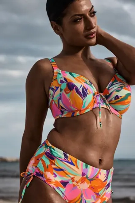 PRIMADONNA Swim Varadeo Плавки с высокой талией и шнуровкой, разноцветный