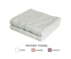 Элитное полотенце махровое Patara белое от Hamam Турция