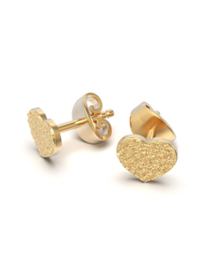 AJewelry Серьги пусеты из серебра 925 пробы,золочение, арт. 0203-02