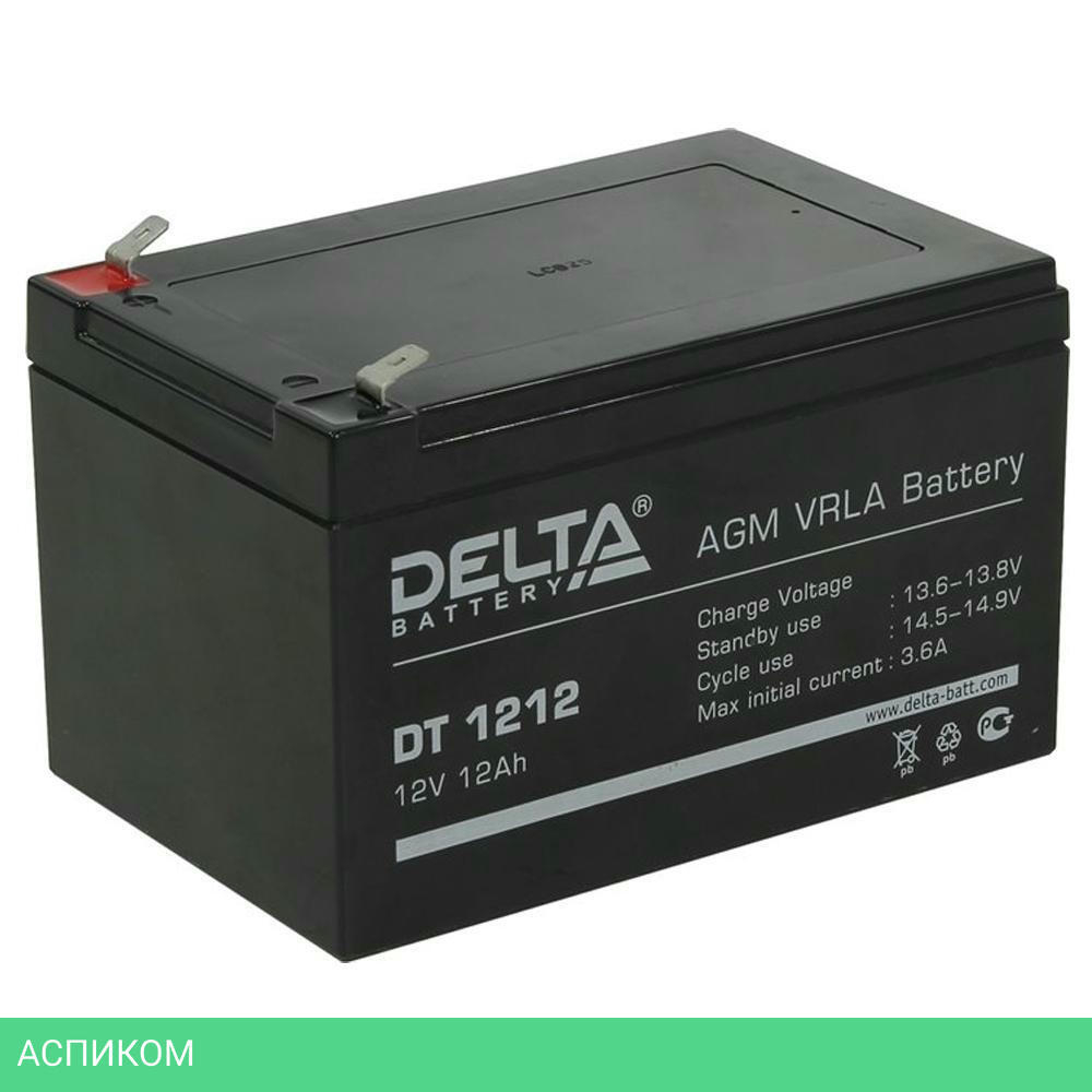 Аккумулятор для ИБП Delta DT 1212