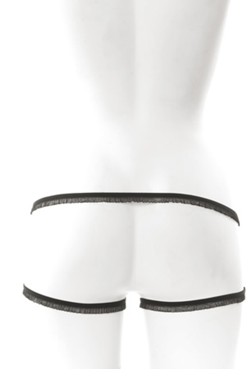 Открытые черные трусики LE PETIT SECRET LE CUL NU (Размер: S-M-L) (Цвет: черный)