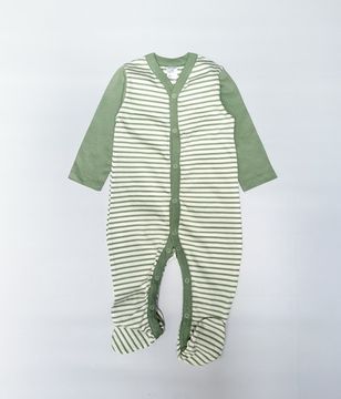 Слип хлопковый, Зеленая полоска