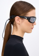 Спортивные очки LiP Typhoon / Matt Black - Black / PC Photochromic / ecLiPse Series ML Silver Smoke AF Lens