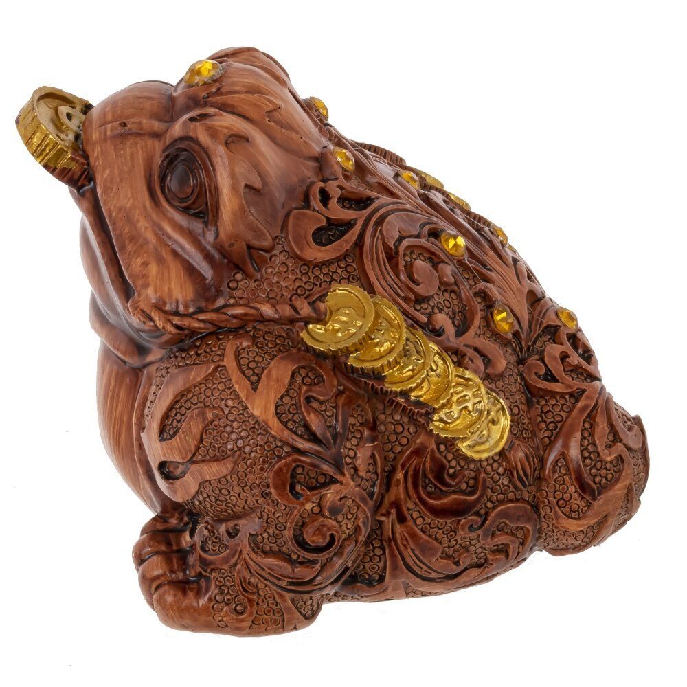 GAEM Фигурка декоративная "Лягушка денежная", L10 W8,5 H7,5 см