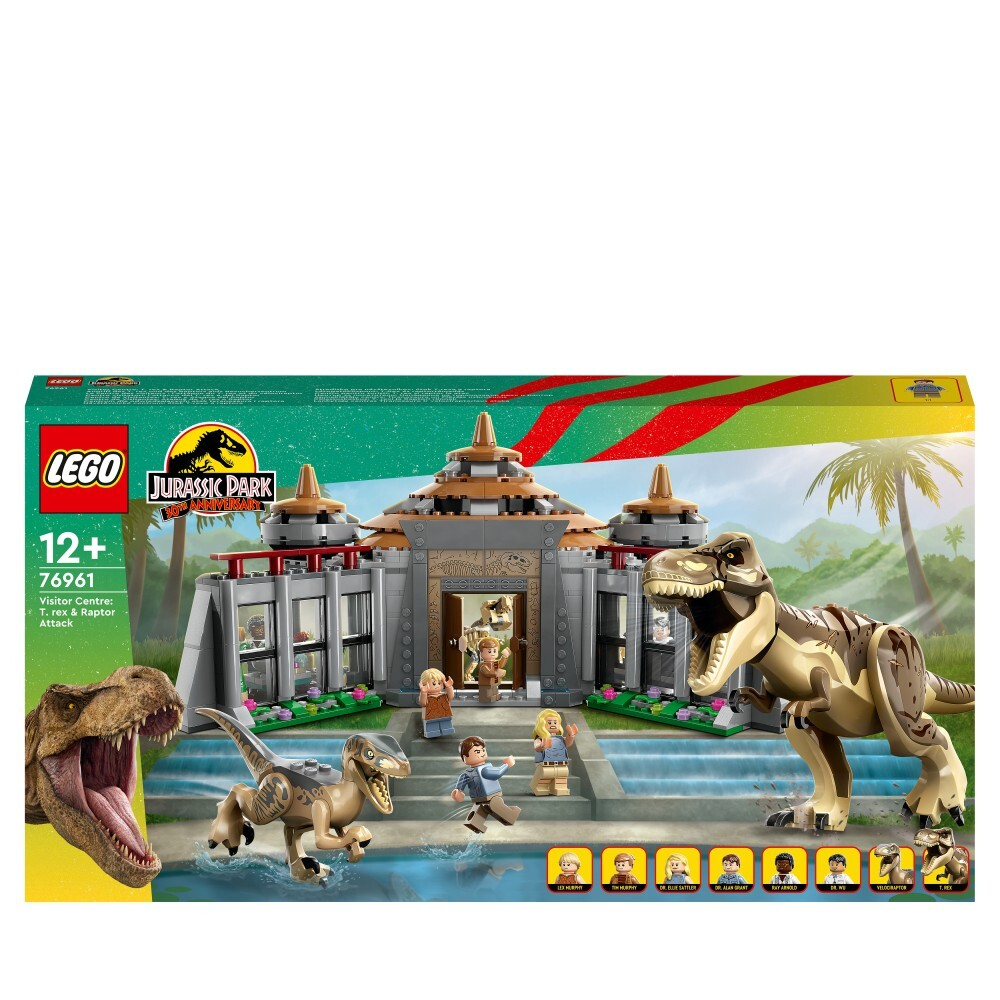 LEGO Jurassic World — Центр для посетителей: Нападение тираннозавра и хищника 76961 / артикул   76961  / GTIN 5702017421964