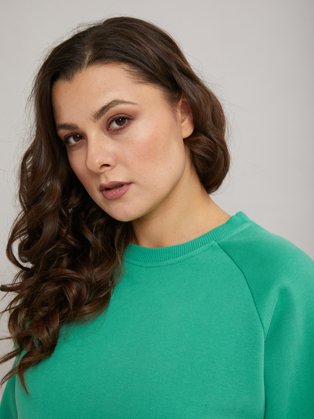 Толстовка Кофн-042Х/светлозеленый