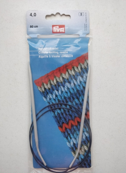 Спицы круговые алюминий Prym 80см - 4мм