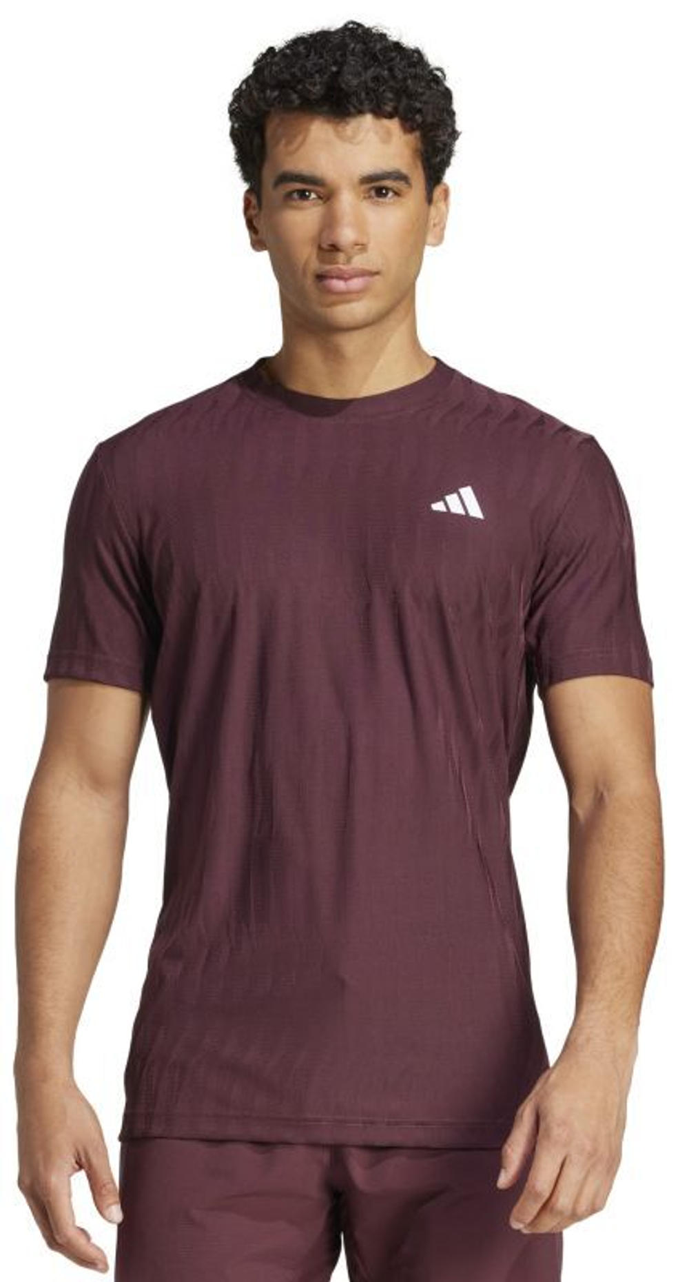 Мужская теннисная футболка Adidas Tennis Climacool+ AIRCHILL FreeLift - Коричневый