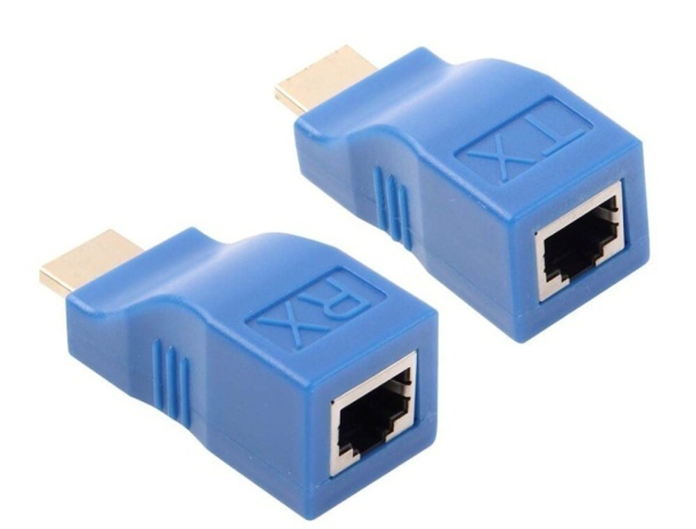 HM-HD30R комплект передачи HDMI сигнала по витой паре RJ45, HD1080P до 30 метров