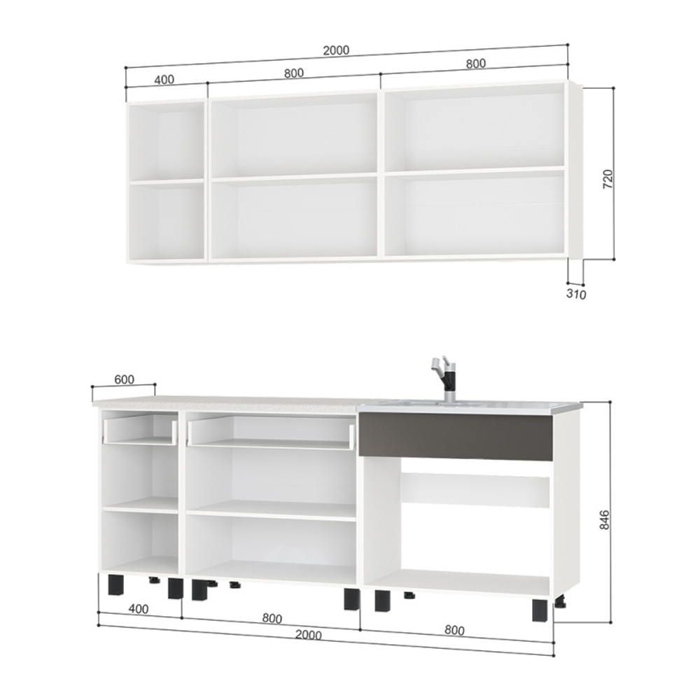 Кухонный гарнитур Дакота