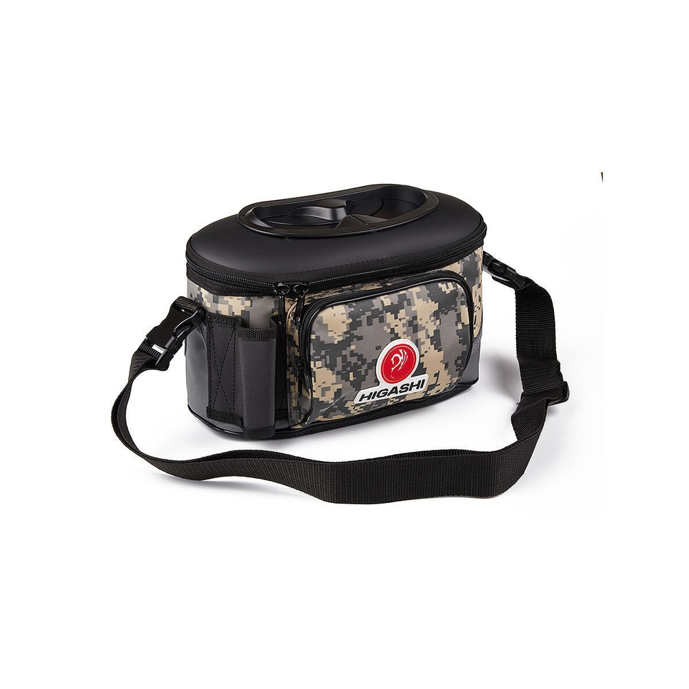 Термокан рыболовный HIGASHI Live bait box 4.5L#Digital Camo