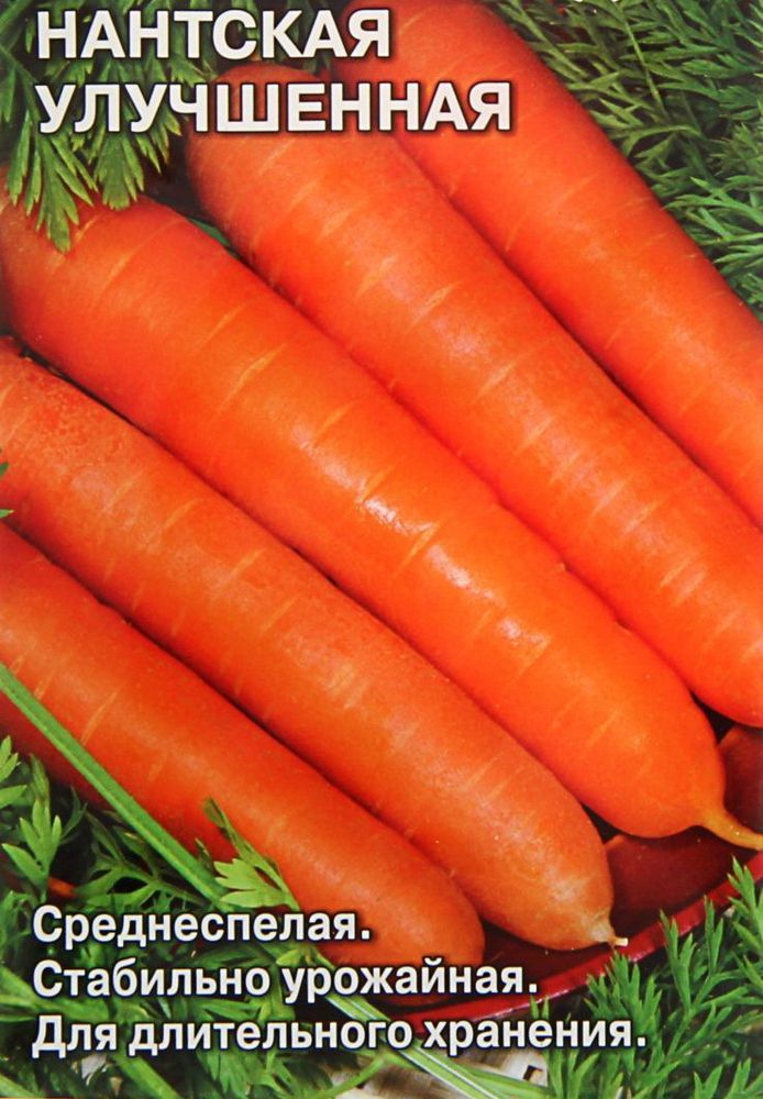 Морковь Нантская 2г Ц Волжский Сад