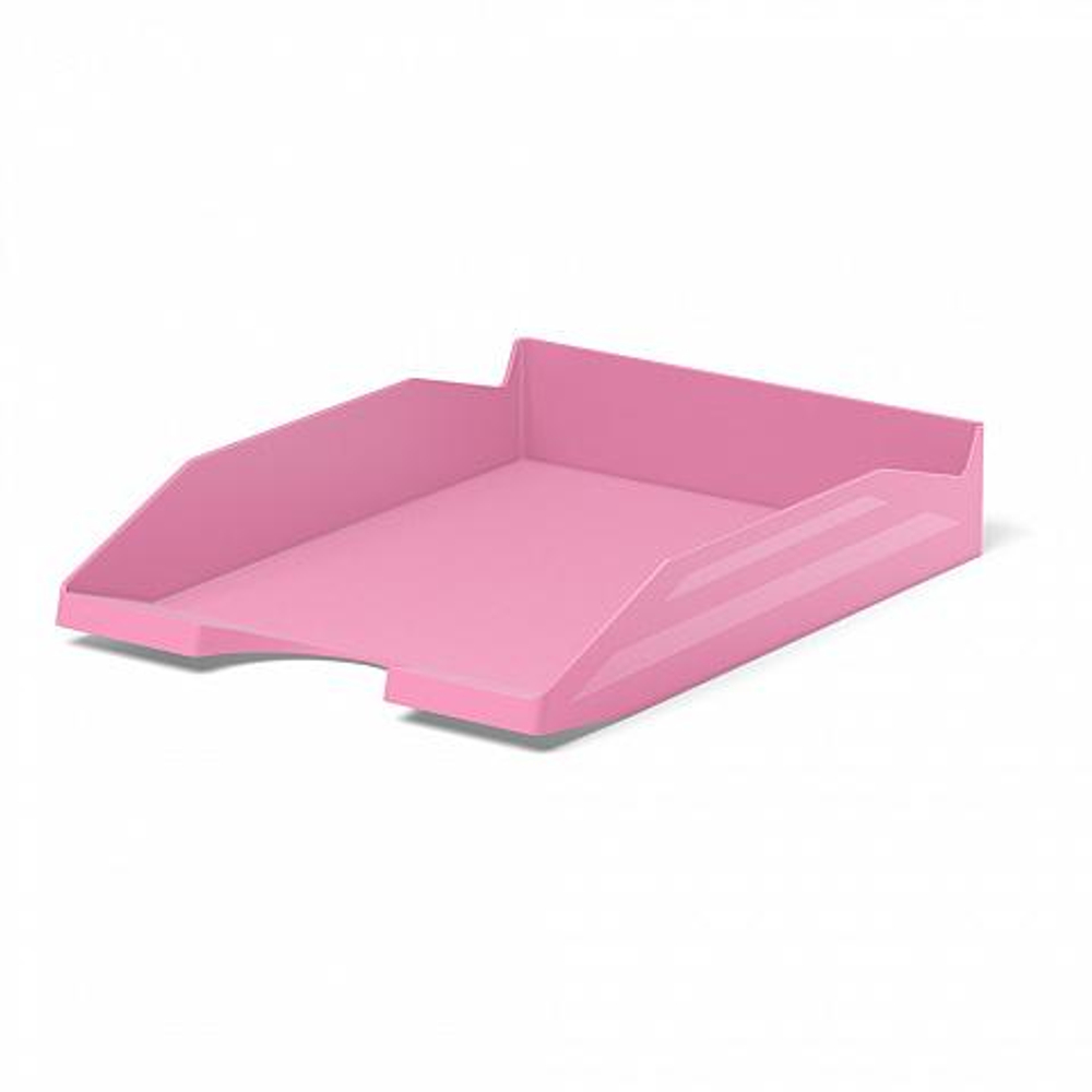 Лоток для бумаг пласт. Office, Pastel, розовый (ErichKrause)