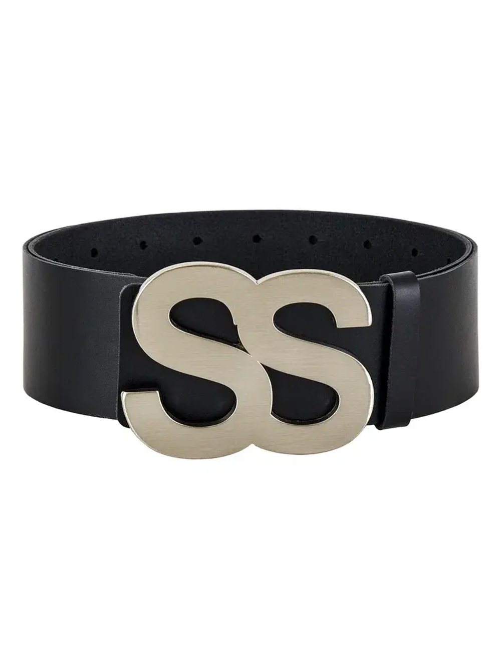 Широкий ремень SUMARA с серебряной пряжкой