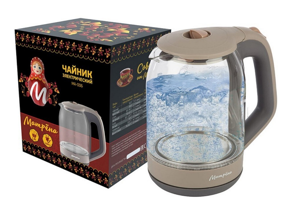 Чайник Матрёна МА-006 стекло