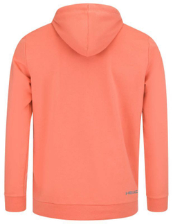 Мужская теннисная кофта Head Club Byron Hoodie - Оранжевый