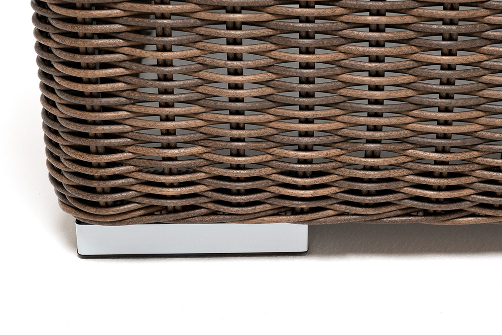 "Барселона" лаунж-зона из искусственного ротанга, цвет соломенный