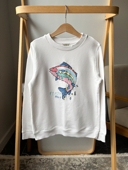 Хлопковый свитшот Kenzo, 128