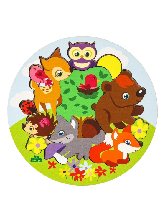 Головоломка Лесные жители