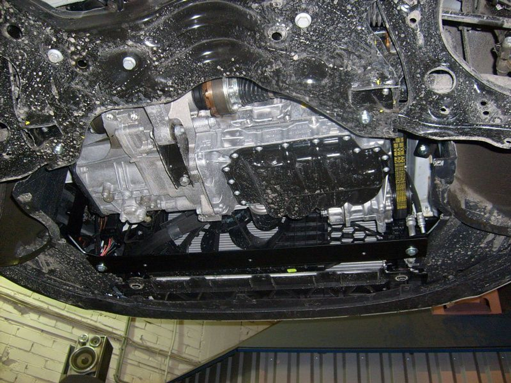 Защита картера и КПП Sheriff для Skoda Fabia I (Mk1) 2000-2007 арт.21.2419