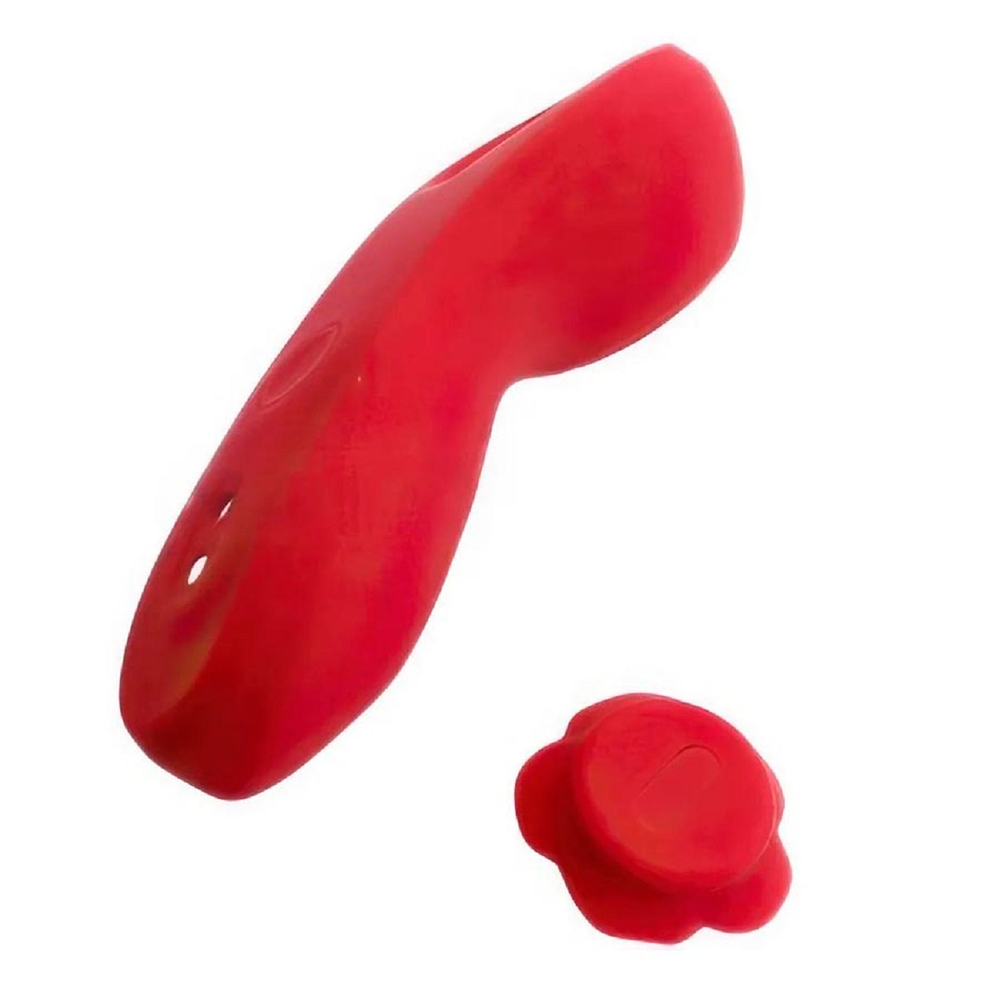 Вибратор в трусики Magic Motion Funtown Caleo красный 9 см