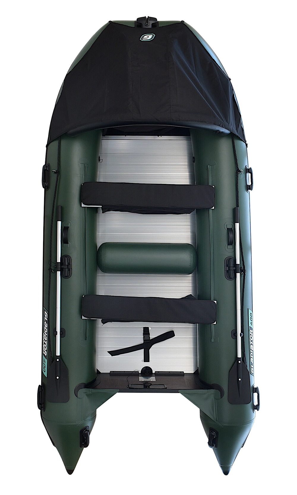 Лодка ПВХ Gladiator Professional D500AL с алюминиевым полом