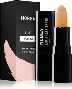 NOBEA Day-to-Day Lip Balm SPF 15 Tinted - Бальзам для губ SPF 15, 4 g