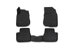 Коврики 3D в салон PEUGEOT 2008, 2014-, 4 шт. (полиуретан) Element.CARPGT10029K