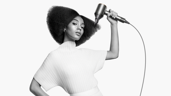 Фен Dyson Supersonic HD07, голубой/розовый + с подарочным кожаным чехлом EU