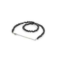 Чокер из имитации темного хрусталя 6 мм