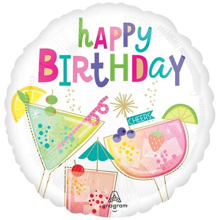 Круг "Коктейли на Happy Birthday"