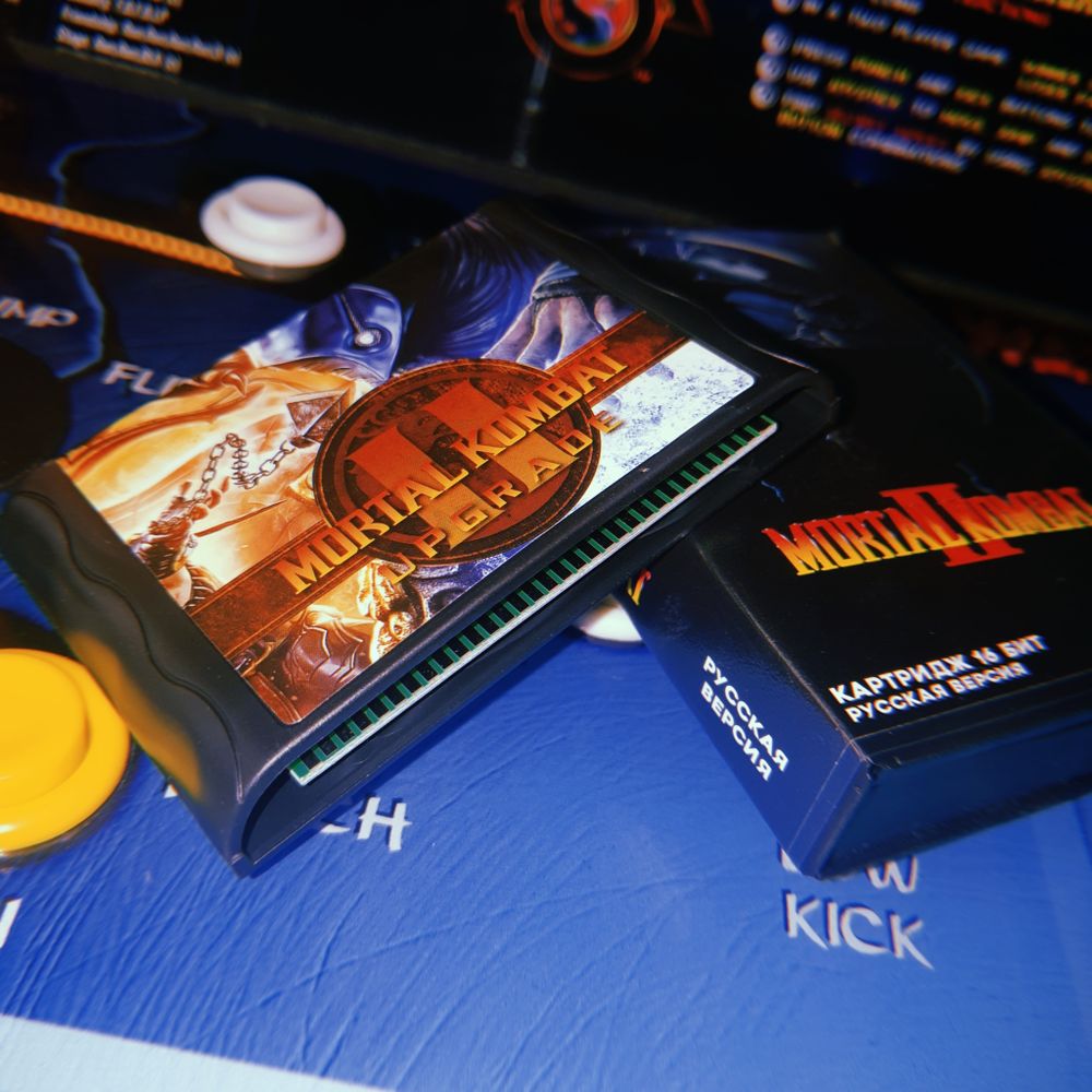 Картридж Mortal Kombat 2 Upgrade (SEGA, русская версия)