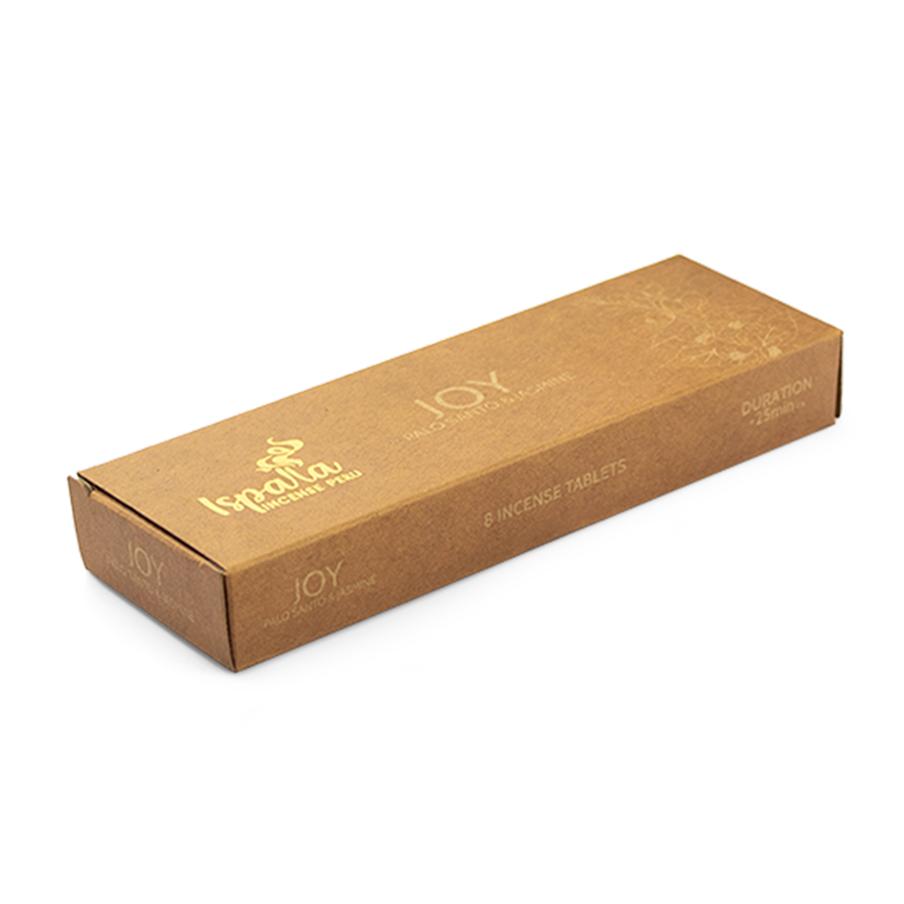 Кубики ISPALLA Palo Santo «Радость»  (аромат пало санто и жасмин) 8 шт/1 упаковка