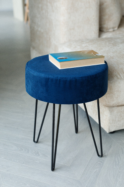 Пуф Тесла Синий