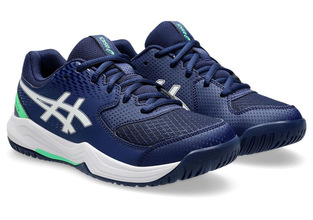 детские Кроссовки теннисные Asics Gel-Dedicate 8 GS - небесный
