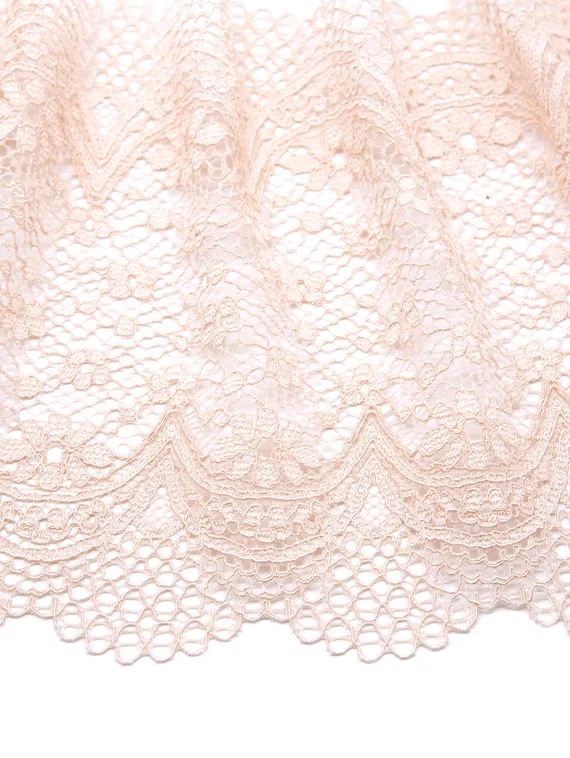 03-150 Кружево эластичное 19 см, телесный