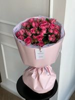 Букет моно из кустовых роз 11 шт